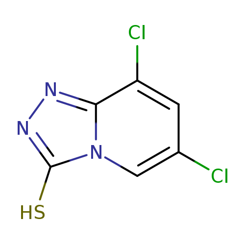 6,8-dichloro-[1,2,4]triazolo[4,3-a]pyridine-3-thiol