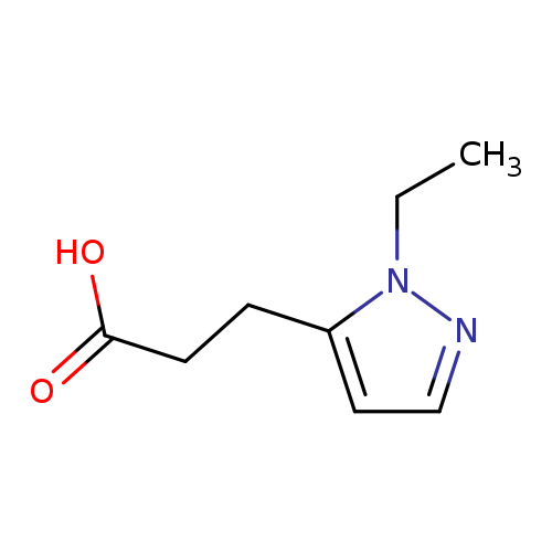 3-(1-ethyl-1H-pyrazol-5-yl)propanoic acid