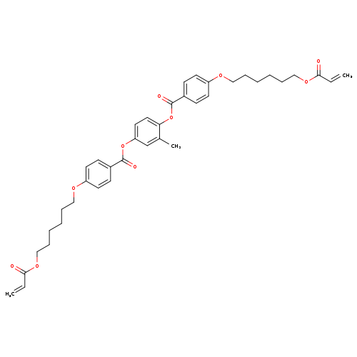 Benzoic acid, 4-[[6-[(1-oxo-2-propen-1-yl)oxy]hexyl]oxy]-, 1,1'-(2-methyl-1,4-phenylene) ester