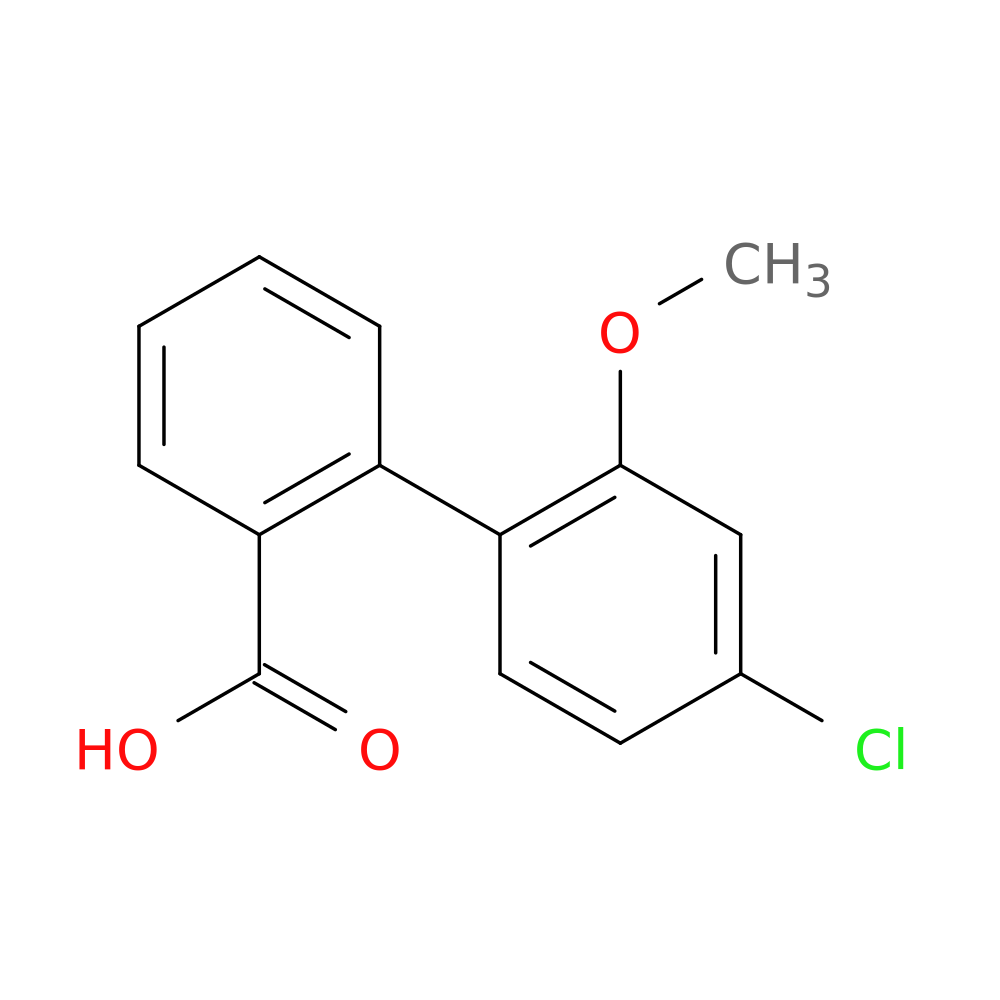 2-(4-Chloro-2-methoxyphenyl)benzoic acid