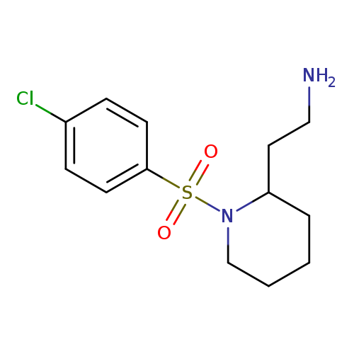 2-[1-(4-chlorobenzenesulfonyl)piperidin-2-yl]ethan-1-amine