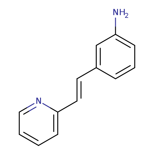 Benzenamine, 3-[2-(2-pyridinyl)ethenyl]-, (E)- (9CI)