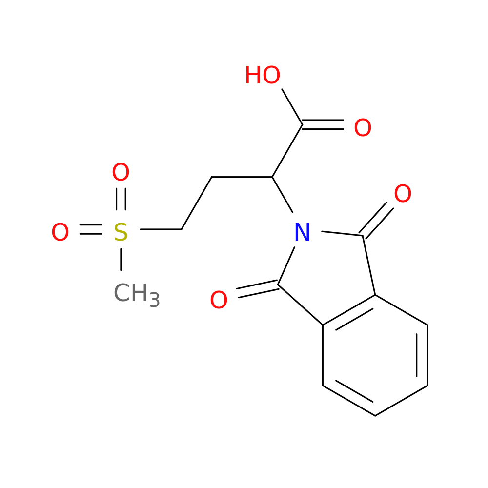 2-(1,3-dioxo-2,3-dihydro-1H-isoindol-2-yl)-4-methanesulfonylbutanoic acid