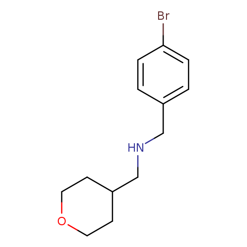 [(4-Bromophenyl)methyl][(oxan-4-yl)methyl]amine