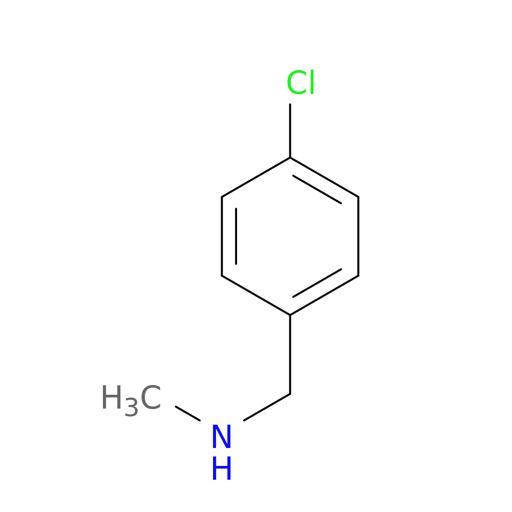 1-(4-Chlorophenyl)-N-methylmethanamine