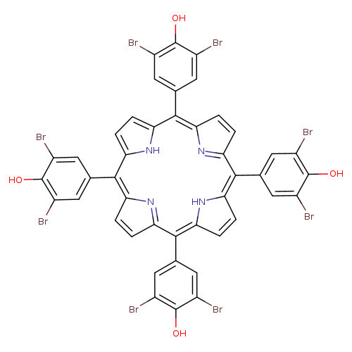 Phenol, 4,4',4'',4'''-(21H,23H-porphine-5,10,15,20-tetrayl)tetrakis[2,6-dibromo-