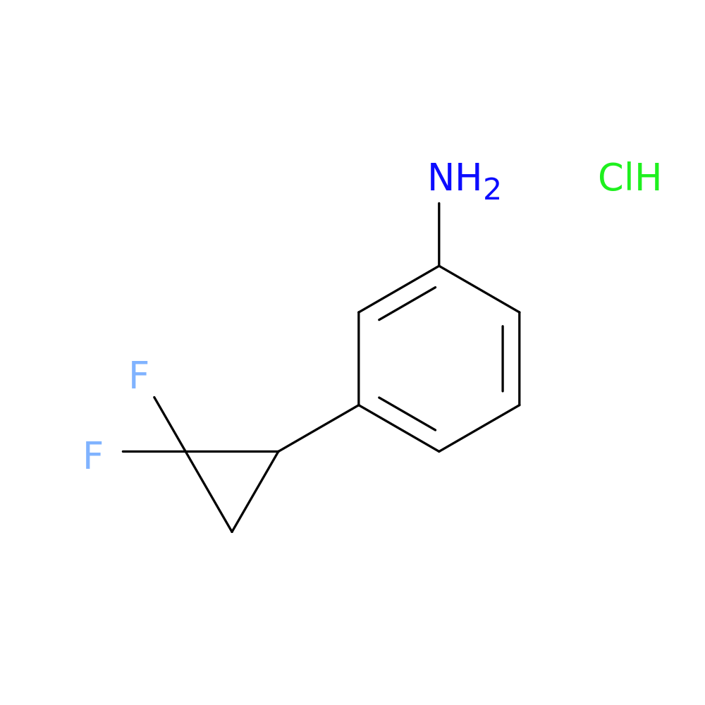 3-(2,2-difluorocyclopropyl)aniline hydrochloride