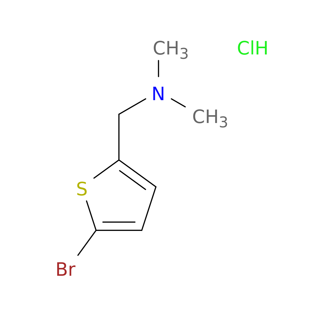 [(5-bromothiophen-2-yl)methyl]dimethylamine hydrochloride