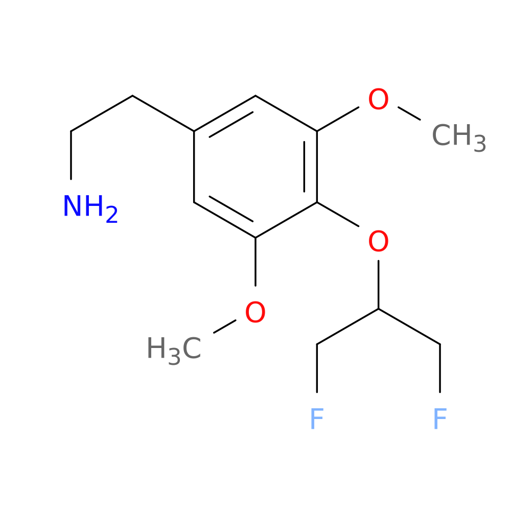 2-{4-[(1,3-difluoropropan-2-yl)oxy]-3,5-dimethoxyphenyl}ethan-1-amine