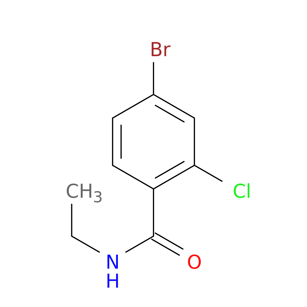 N-Ethyl 4-bromo-2-chlorobenzamide