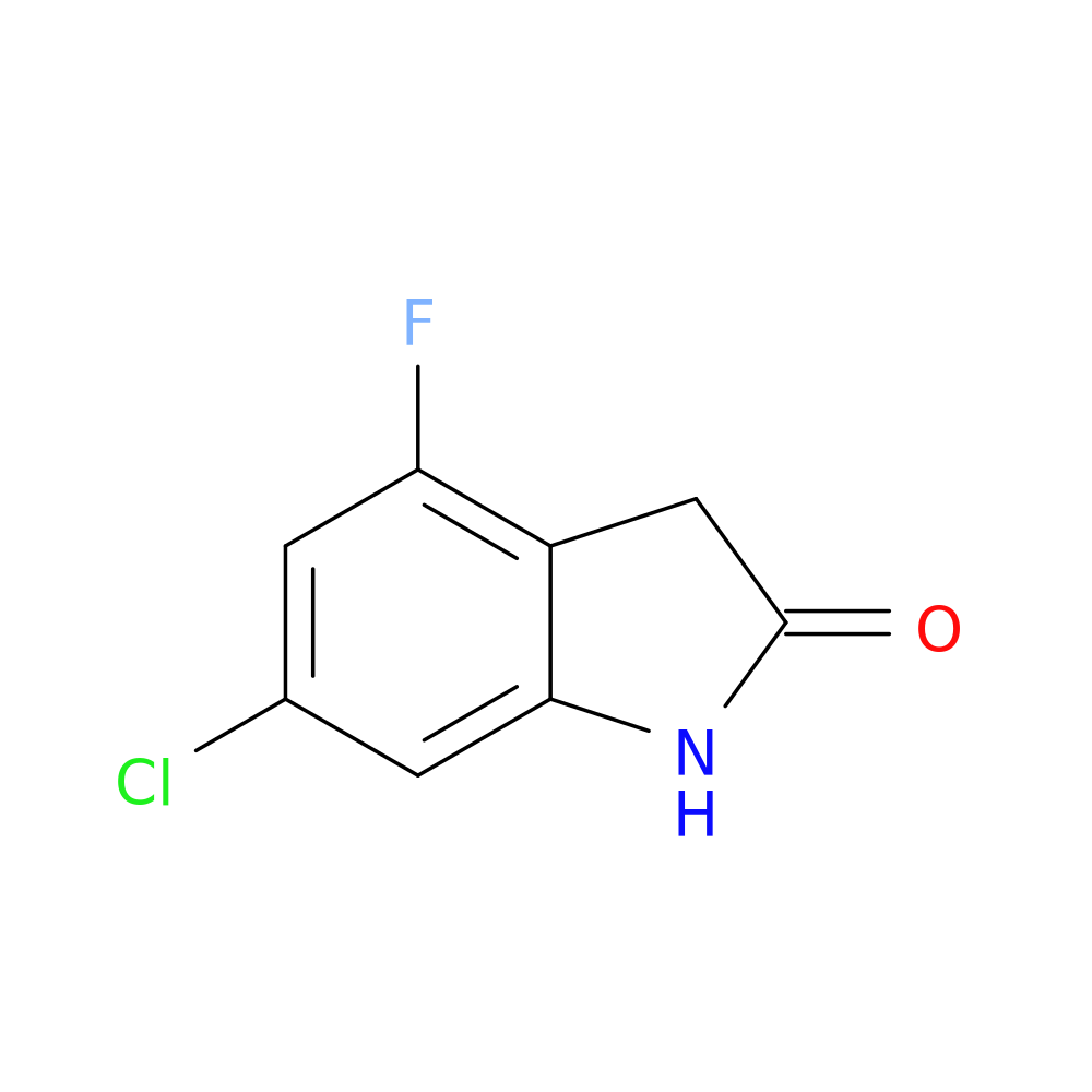 6-chloro-4-fluoro-1,3-dihydroindol-2-one