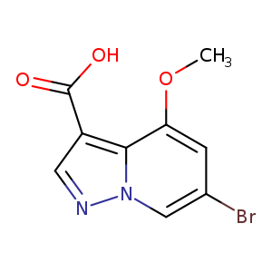 6-Bromo-4-methoxypyrazolo[1,5-a]pyridine-3-carboxylic acid