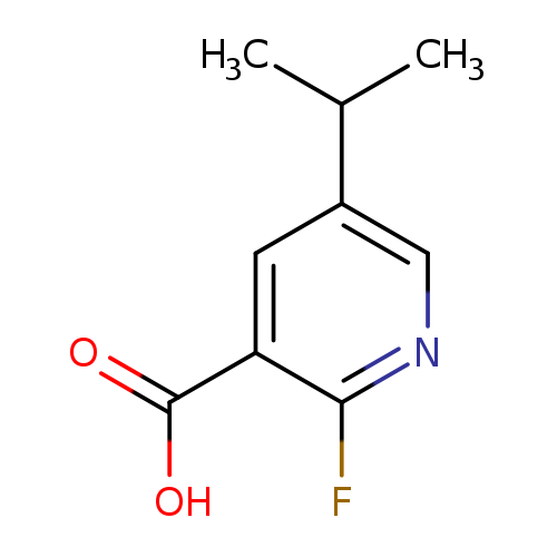 2-Fluoro-5-(propan-2-yl)pyridine-3-carboxylic acid
