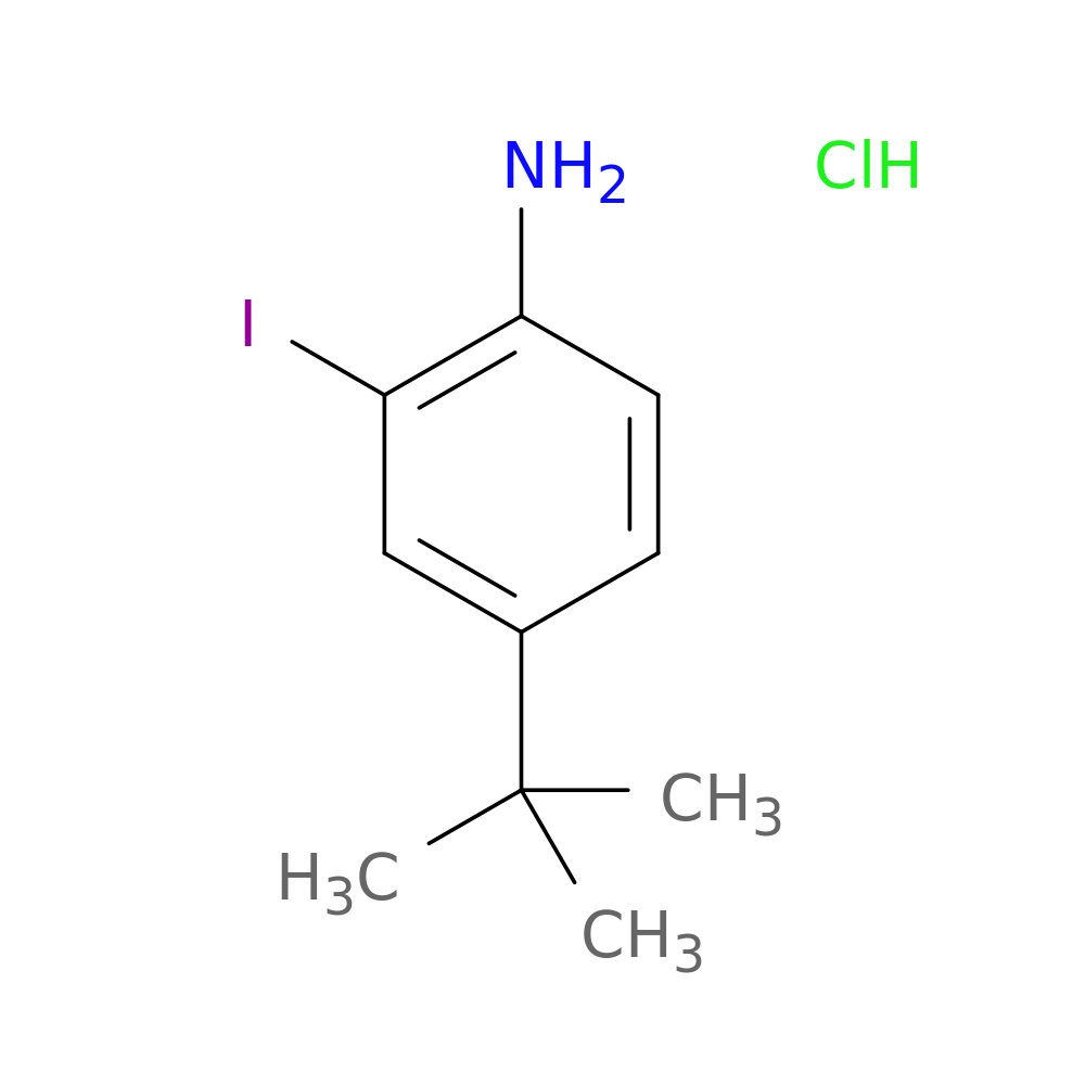 4-tert-Butyl-2-iodoaniline HCl