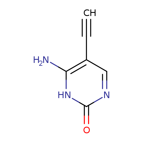 2(1H)-Pyrimidinone, 4-amino-5-ethynyl- (9CI)