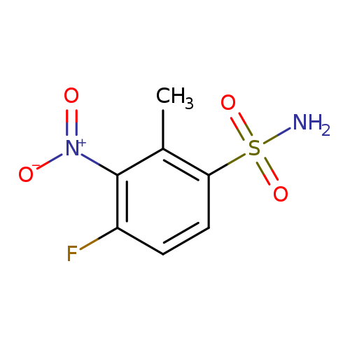 4-fluoro-2-methyl-3-nitrobenzene-1-sulfonamide