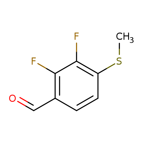 2,3-Difluoro-4-(methylthio)benzaldehyde