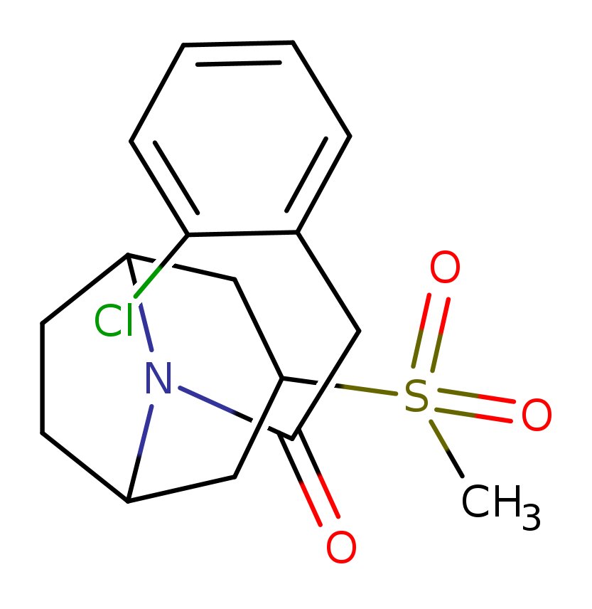 2-(2-chlorophenyl)-1-{3-methanesulfonyl-8-azabicyclo[3.2.1]octan-8-yl}ethan-1-one