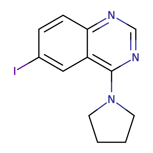6-Iodo-4-(pyrrolidin-1-yl)quinazoline