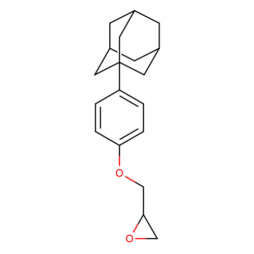 2-[4-(adamantan-1-yl)phenoxymethyl]oxirane