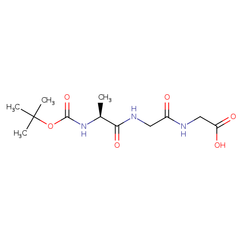 {2-[(2S)-2-{[(tert-butoxy)carbonyl]amino}propanamido]acetamido}acetic acid