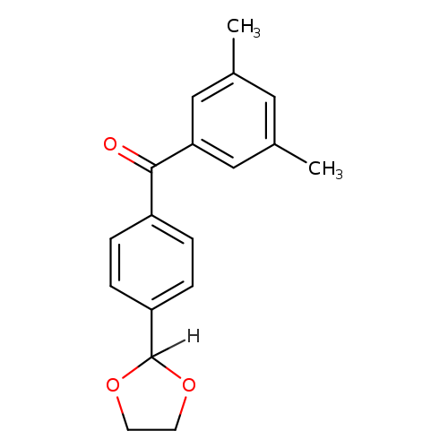 3,5-Dimethyl-4'-(1,3-dioxolan-2-yl)benzophenone