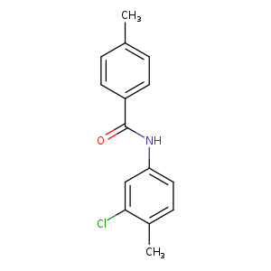 N-(3-chloro-4-methylphenyl)-4-methylbenzamide