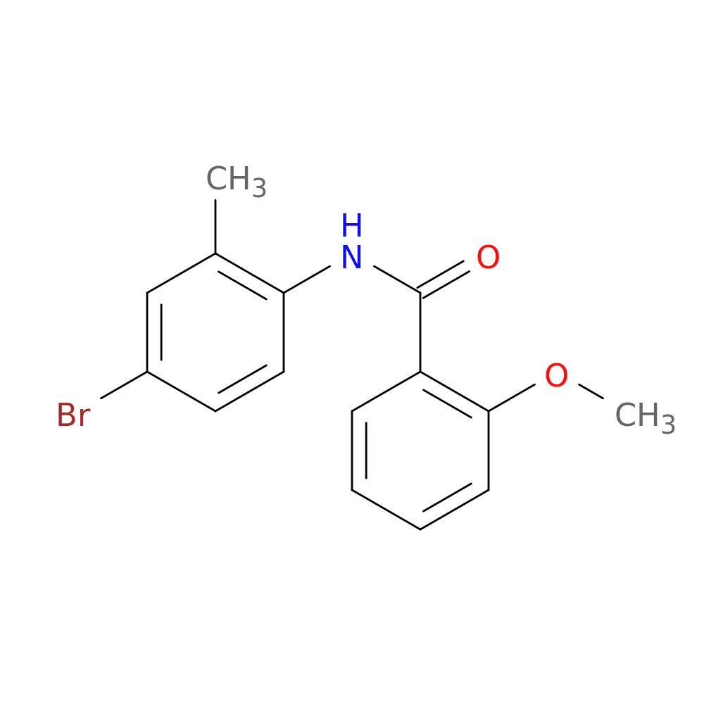 N-(4-Bromo-2-methylphenyl)-2-methoxybenzamide