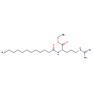N(alpha)-lauroylarginine ethyl ester