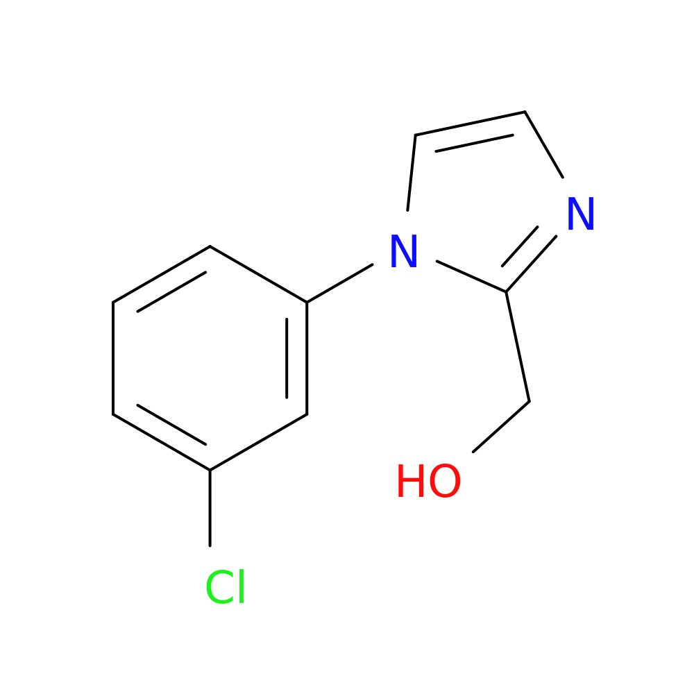 [1-(3-chlorophenyl)-1H-imidazol-2-yl]methanol