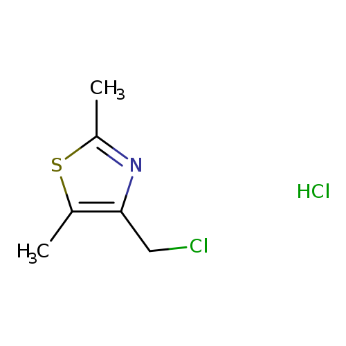 4-(Chloromethyl)-2,5-dimethyl-1,3-thiazole hydrochloride