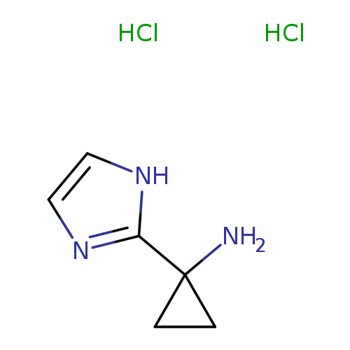 1-(1H-imidazol-2-yl)cyclopropan-1-amine dihydrochloride