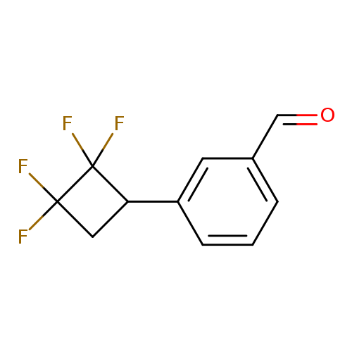 3-(2,2,3,3-tetrafluorocyclobutyl)benzaldehyde