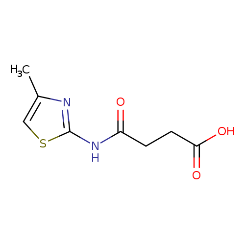 3-[(4-methyl-1,3-thiazol-2-yl)carbamoyl]propanoic acid