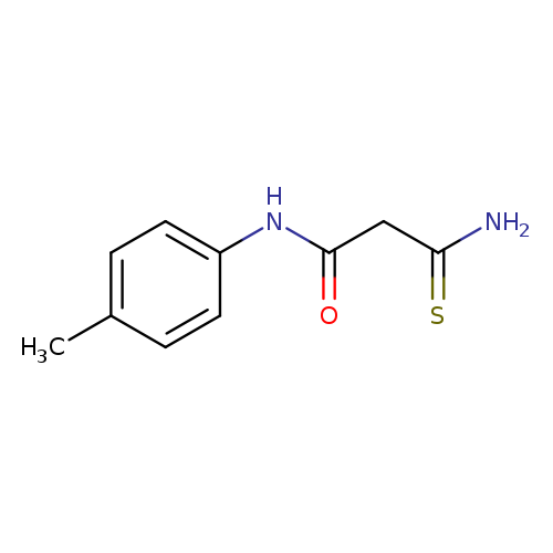 2-carbamothioyl-N-(4-methylphenyl)acetamide