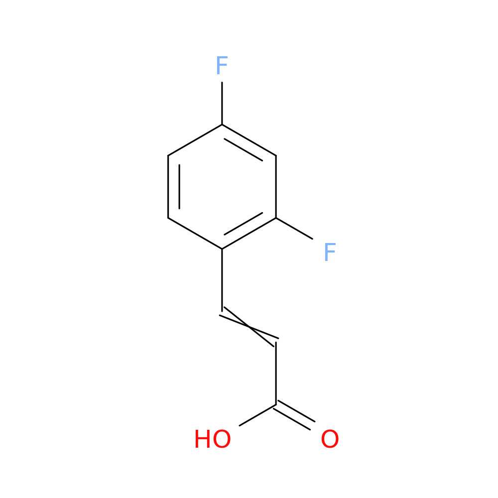 3-(2,4-Difluorophenyl)acrylic acid