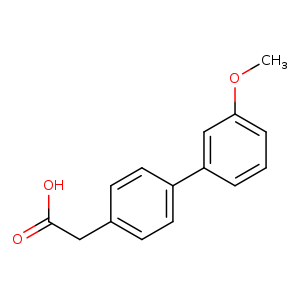 4-BIPHENYL-(3'-METHOXY)ACETIC ACID