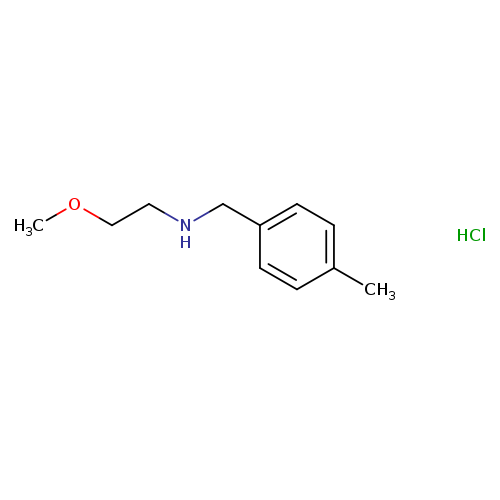 (2-methoxyethyl)(4-methylbenzyl)amine hydrochloride