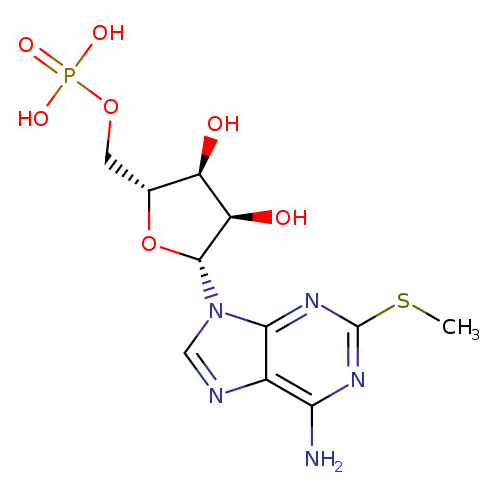 [(2R,3S,4R,5R)-5-(6-amino-2-methylsulfanylpurin-9-yl)-3,4-dihydroxyoxolan-2-yl]methyl dihydrogen phosphate