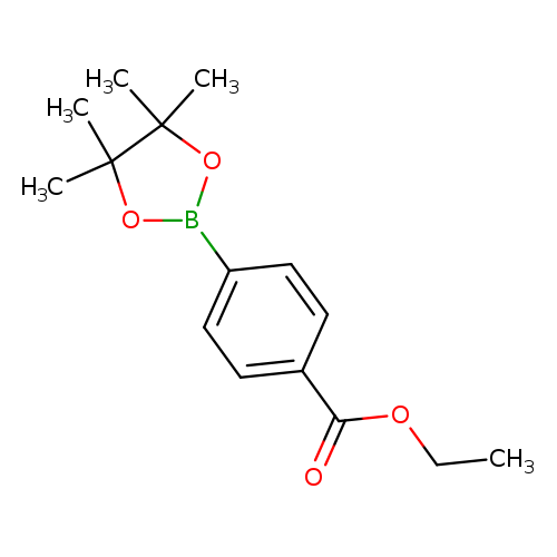 Ethyl 4-(4，4，5，5-tetramethyl-1，3，2-dioxaborolan-2-yl)benzoate
