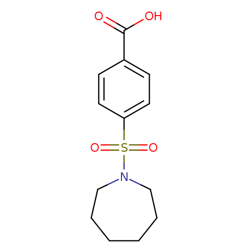 Benzoic acid, 4-[(hexahydro-1H-azepin-1-yl)sulfonyl]-