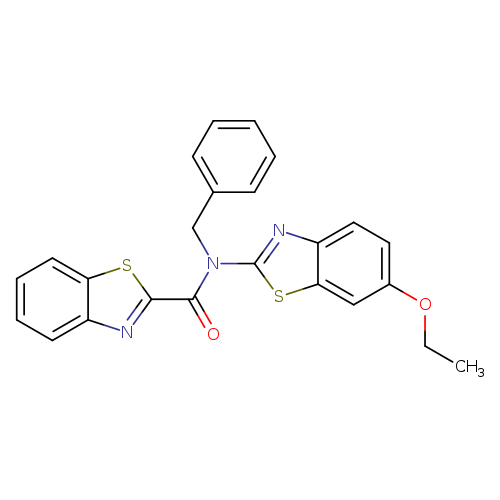N-benzyl-N-(6-ethoxy-1,3-benzothiazol-2-yl)-1,3-benzothiazole-2-carboxamide