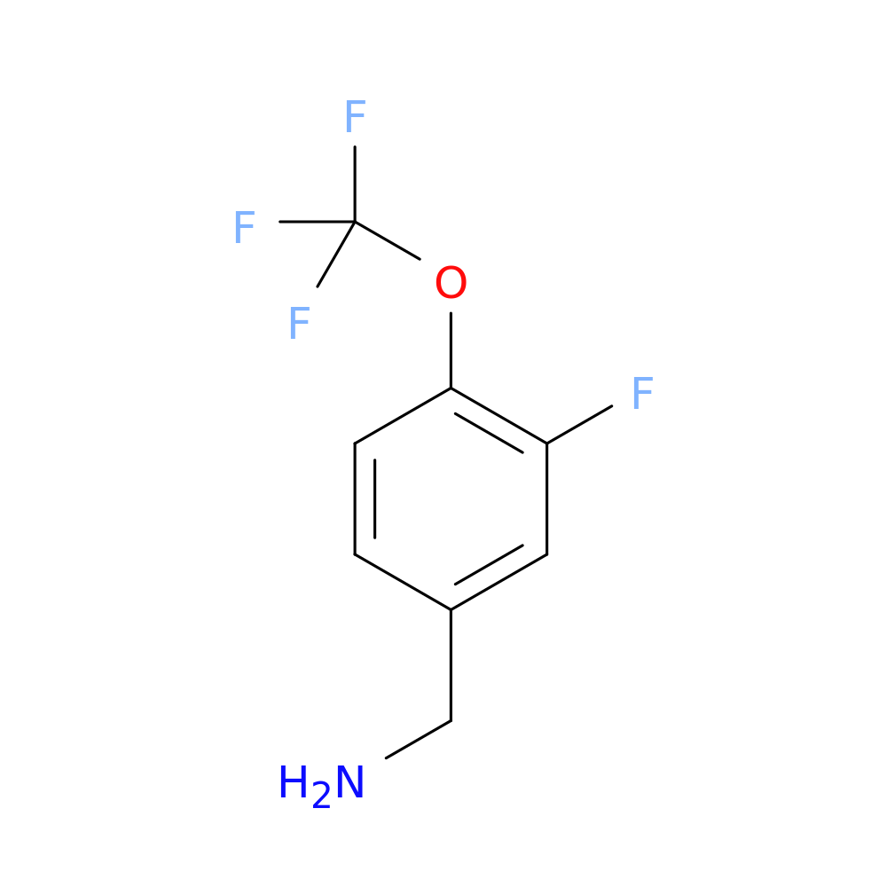 3-Fluoro-4-(trifluoromethoxy)benzylamine