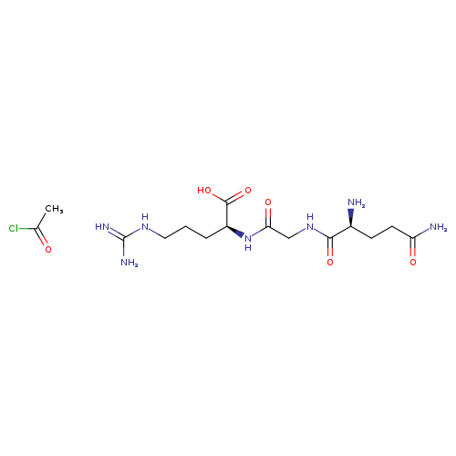 (S)-4-Amino-5-((2-amino-2-oxoethyl)((S)-1-chloro-6-guanidino-2-oxohexan-3-yl)amino)-5-oxopentanoic acid