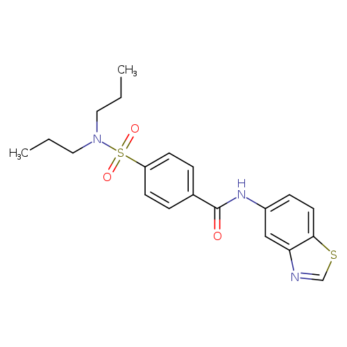 N-(1,3-benzothiazol-5-yl)-4-(dipropylsulfamoyl)benzamide
