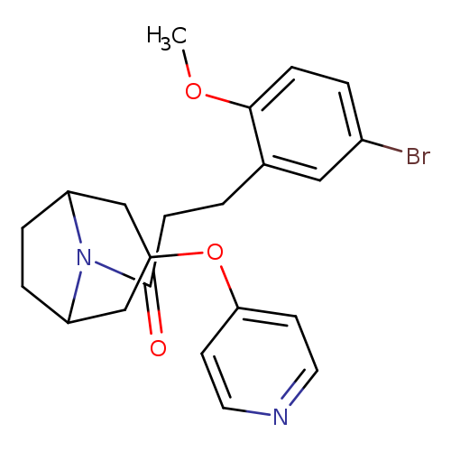 3-(5-bromo-2-methoxyphenyl)-1-[3-(pyridin-4-yloxy)-8-azabicyclo[3.2.1]octan-8-yl]propan-1-one