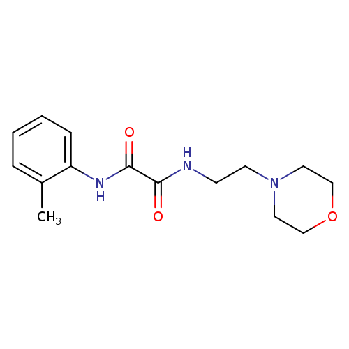 N-(2-methylphenyl)-N'-[2-(morpholin-4-yl)ethyl]ethanediamide