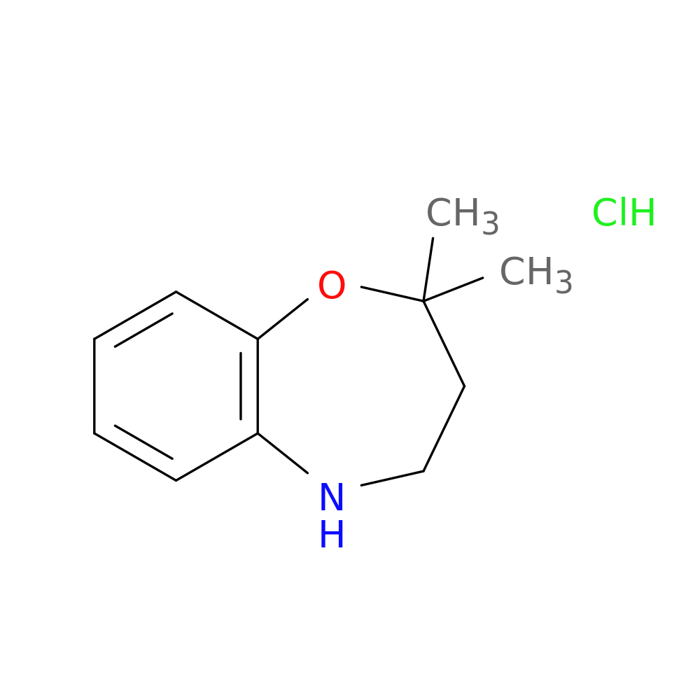 2,2-dimethyl-2,3,4,5-tetrahydro-1,5-benzoxazepine hydrochloride