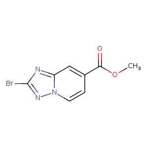 [1,2,4]Triazolo[1,5-a]pyridine-7-carboxylic acid, 2-bromo-, methyl ester