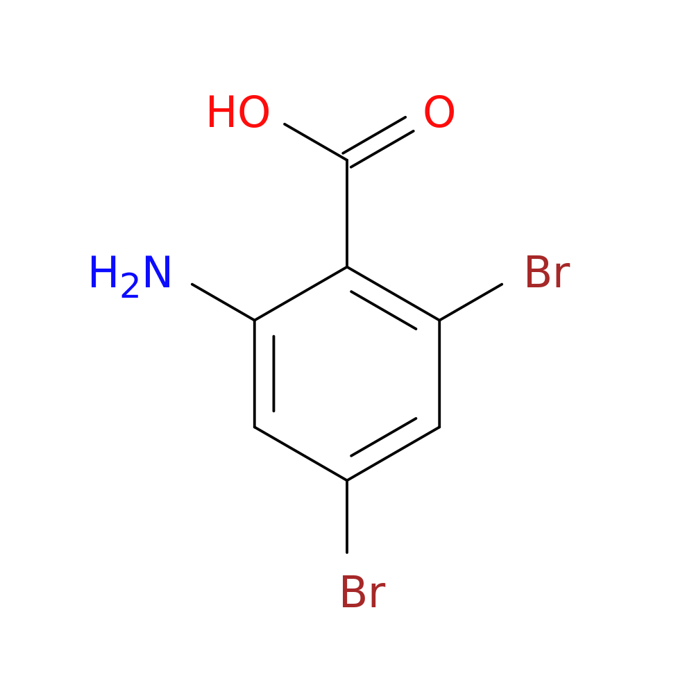 2-Amino-4,6-dibromobenzoic acid